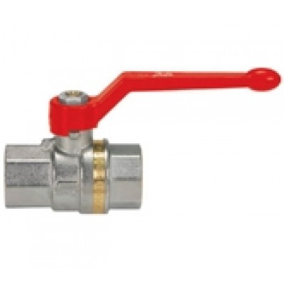 Кран шаровой латунь BVR Ру40 Ду15 ВР/ВР полный проход рычаг 065B8207 Кран шаровой латунь BVR Ру40 Ду15 ВР/ВР полный проход рычаг 065B8207