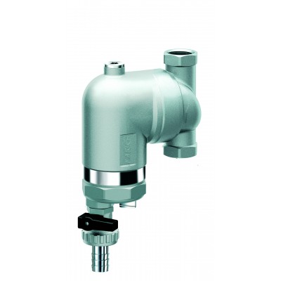 Фильтр 100мкм, с магн.встав., под манометр, Max: 95 °C, 25 бар, поворот.соед. 1/2" ВР Фильтр 100мкм, с магн.встав., под манометр, Max: 95 °C, 25 бар, поворот.соед. 1/2" ВР