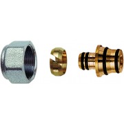 Концовка для м/п труб 17x2 с накидной гайкой М24х19