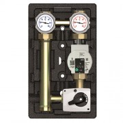 Комплект: насосная группа Поколение 8 MK 1", смесительная, без насоса, с сервоприводом, подача справ