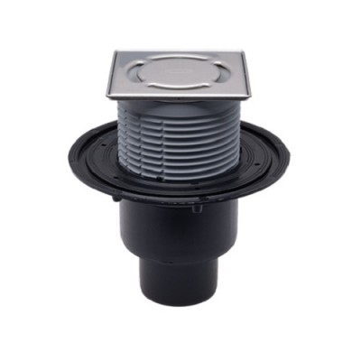 Трап с решеткой КЛИК-КЛАК, с "сухим" сифоном, с вертикальным выпуском DN50/75/110 HL 310NPr-3000 Трап с решеткой КЛИК-КЛАК, с "сухим" сифоном, с вертикальным выпуском DN50/75/110 HL 310NPr-3000