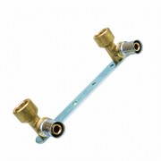 Пресс уголок настенный на пластине 2 шт., 1/2"х20