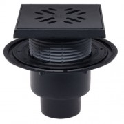 Трап с вертикальным выпуском DN50/75/110 c чугунной решеткой (1,5 т) HL 310NG