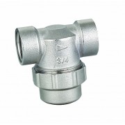 Фильтр механической очистки "Т-образный" 1/2" внутренняя - внутренняя резьба EU.ST4022035 12 (Арт.:EU.ST4022035 12)