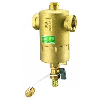 Грязеуловитель 1 1/4" с магнит.,сливн.кран,верх.отверст.1/2" Грязеуловитель 1 1/4" с магнит.,сливн.кран,верх.отверст.1/2"