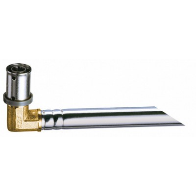 Пресс-уголок 20х2 с хром.труб.(L = 24 см, 15мм) для подключения к радиатору лат.(аналог 5920200124) Пресс-уголок 20х2 с хром.труб.(L = 24 см, 15мм) для подключения к радиатору лат.(аналог 5920200124)