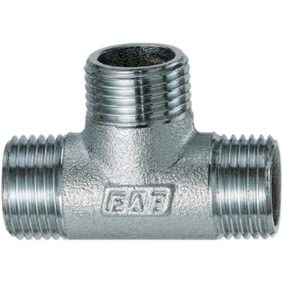 Тройник 1"(НР), хром. Тройник 1"(НР), хром.