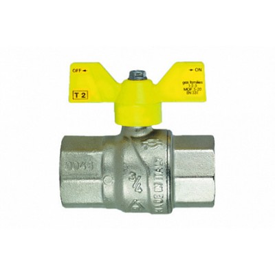 Кран шаровой FUTURGAS B-В 3/4 бабочка (замена на 8203R005) Кран шаровой FUTURGAS B-В 3/4 бабочка (замена на 8203R005)