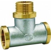 Тройник с переходом на наружную резьбу 1/2" внутренняя-наружная-внутренняя резьба EU.ST3051035 12 (Арт.:EU.ST3051035 12)