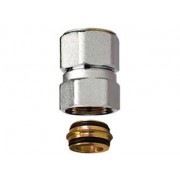 Удлинение прямое М24х19 (ВР-НР) для медн. труб 18 мм (L=30)