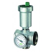 Узел 1"ВР с авт.воздухоотв., термометром (0-80) и заглушкой