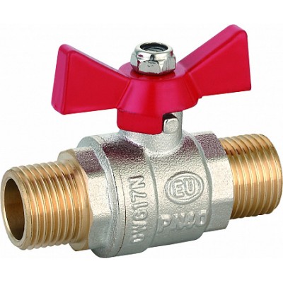 Кран шаровой Grand бабочка 3/4" НР-НР (Арт.:EU.ST1286040 34) Кран шаровой Grand бабочка 3/4" НР-НР (Арт.:EU.ST1286040 34)