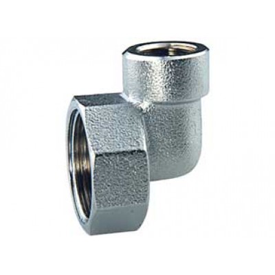 Переходник угловой, хром., 1"ВР x 3/8"ВР Переходник угловой, хром., 1"ВР x 3/8"ВР