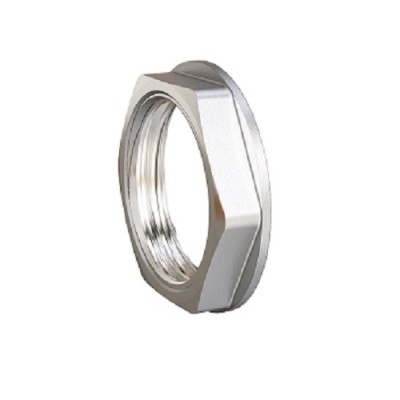 Контргайка DN20 (3/4") латунь никель Контргайка DN20 (3/4") латунь никель