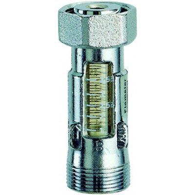 Хром. Расходомер (М24х19), шкала: 2 - 8,5 литр/мин Хром. Расходомер (М24х19), шкала: 2 - 8,5 литр/мин