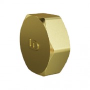 Заглушка DN20 (3/4") ВР латунь