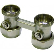 SMART RADI УЗЕЛ НИЖНЕГО ПОДКЛЮЧЕНИЯ РАДИАТОРА G3/4"НР ЕВРОКОНУС-G3/4"НГ '1Ф