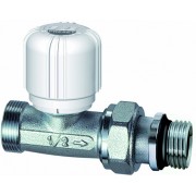 Вентиль термостатич. прямой с преднастройкой, 1/2"М24х19, EPDM