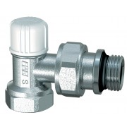 Вентиль запорный угловой 3/8” ВР, EPDM