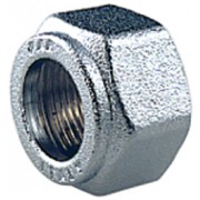 Хром. накидная гайка 16 мм для М24х19