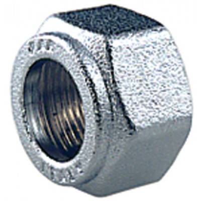 Хром. накидная гайка 16 мм для М24х19 Хром. накидная гайка 16 мм для М24х19