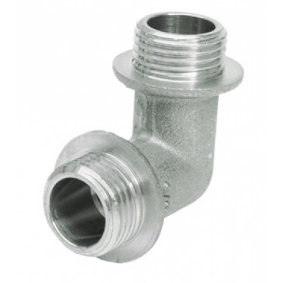 Угольник АРЕ никел. НР-НР 3/4" Угольник АРЕ никел. НР-НР 3/4"