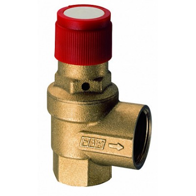 Автоматич. предохранит. клапан (латун.) 10 бар, 1/2" х 3/4" ВР Автоматич. предохранит. клапан (латун.) 10 бар, 1/2" х 3/4" ВР