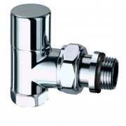 Вентиль запорный угл., 1/2" ВР (сереб.), EPDM / аналог FL 0165