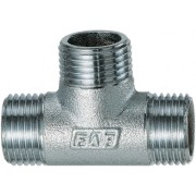 Тройник 3/4"(НР),хром.