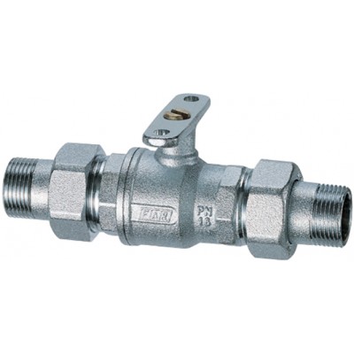 2-х ход. зон. шар. кран 1/2" НР-НР 2-х ход. зон. шар. кран 1/2" НР-НР