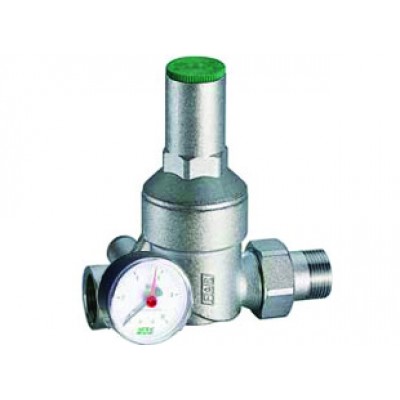 Редуктор хром. 1/2" (ВР-НР), с манометром Редуктор хром. 1/2" (ВР-НР), с манометром