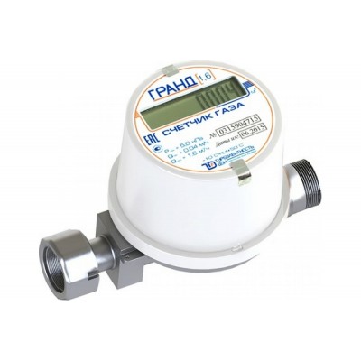 Счетчик газа ГРАНД 4 Б/К (G 3/4) (м.р.128) Счетчик газа ГРАНД 4 Б/К (G 3/4) (м.р.128)