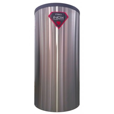 Бойлер косвенного нагрева Federica Bugatti FED INOX 1000 (полезный объем ГВС 120л, произв.1050л/ч при 40*С) Бойлер косвенного нагрева Federica Bugatti FED INOX 1000 (полезный объем ГВС 120л, произв.1050л/ч при 40*С)