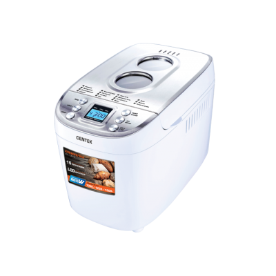 Хлебопечка Centek CT-1415 (бел/сталь) 1500 г БОЛЬШОЙ ОБЪЁМ Хлебопечка Centek CT-1415 (бел/сталь) 1500 г БОЛЬШОЙ ОБЪЁМ