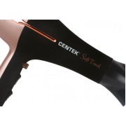 Фен Centek CT-2242 (РОЗОВОЕ ЗОЛОТО+черный) 2200Вт