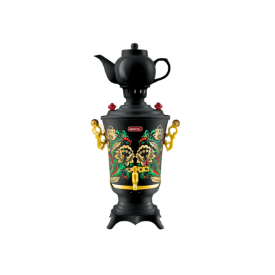 Самовар Centek CT-0093 (черн "хохлома") Самовар Centek CT-0093 (черн "хохлома")