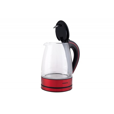 Чайник Centek CT-1009 BLR (красный/черный) стекло Чайник Centek CT-1009 BLR (красный/черный) стекло