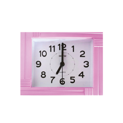 Будильник Centek СТ-7201 (розовый) квадрат Будильник Centek СТ-7201 (розовый) квадрат