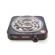 Плитка электрическая Centek CT-1508 (Black) 1конфорка ТЭН 140мм