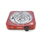 Плитка электрическая Centek CT-1508 (Red) 1конфорка ТЭН 140мм