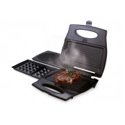 Вафельница Centek CT-1450 800Вт 3в1: Гриль