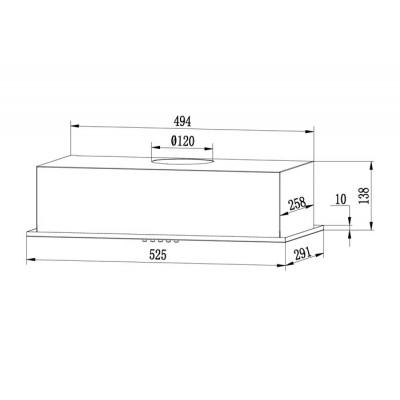 Вытяжка Centek CT-1850-52 Black Вытяжка Centek CT-1850-52 Black
