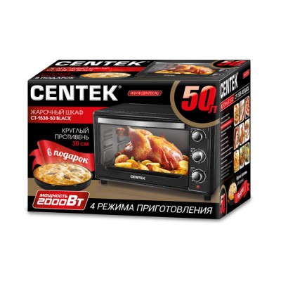 Жарочный шкаф Centek CT-1538-50 BLACK (черн) Жарочный шкаф Centek CT-1538-50 BLACK (черн)