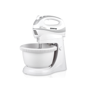 Миксер с чашей Centek CT-1106 (бел/сер) 320Вт