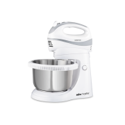 Миксер с чашей Centek CT-1107 (бел/сталь) 320Вт