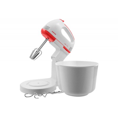 Миксер с чашей Centek CT-1113 (белый/красный) 170Вт Миксер с чашей Centek CT-1113 (белый/красный) 170Вт