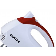 Миксер Centek CT-1117 (белый/вишня) 350Вт