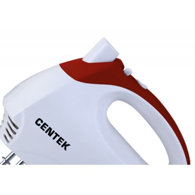 Миксер Centek CT-1117 (белый/вишня) 350Вт Миксер Centek CT-1117 (белый/вишня) 350Вт