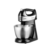 Миксер с чашей Centek CT-1124 (черн/сталь) 600Вт