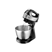 Миксер с чашей Centek CT-1124 (черн/сталь) 600Вт